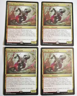 MTG 4x Sun-Blessed Mount Ixalan Magic The Gathering x4 - Image 1