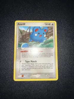 Pokemon TCG Azurill 20/113 ex Delta Species Regular Rare NM/LP - Image 1