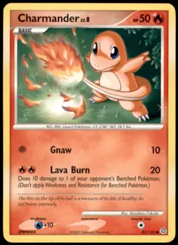 Charmander 82/132 Secret Wonders Common Regular MP Pokemon TCG - Image 1