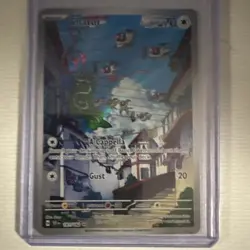 Pokemon Chatot 181/162 SV05 Temporal Forces Holo Illustration Rare Full Art 70HP - Image 1