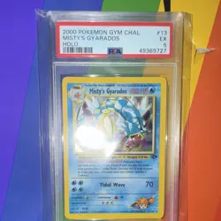 Pokemon TCG Misty's Gyarados Holo Rare Gym Challenge 13/132 Unlimited Edition - Image 1