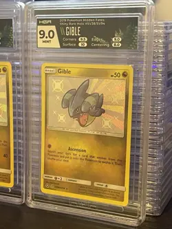 Pokemon Hidden Fates SHINY Gible Gabite Garchomp Evolution Set HGA Slabs - Image 4