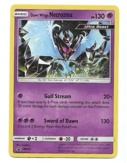 Dawn Wings Necrozma SM123 Sm Holo Black Star Promo Pokemon TCG - Image 1