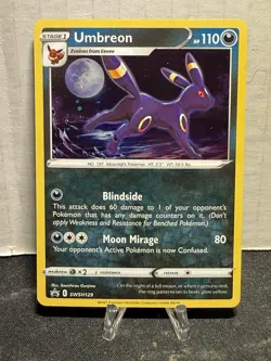 The Pokemon Company Umbreon SWSH129 SWSH: Sword & Shield Promo Cards Holo - Image 1