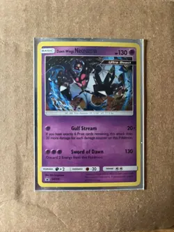 Dawn Wings Necrozma SM106 Holo Black Star Promo Sun & Moon Pokemon TCG NM/LP - Image 1