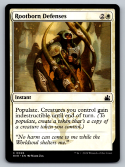 Rootborn Defenses C 0026 Regular - MTG Ravnica Remastered (RVR) - Image 1