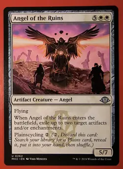 MTG: MH3, ANGEL OF THE RUINS ,NM #0262 UNCOMMON, REGULAR - Image 1