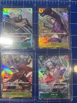 Bandai One Piece Japanese Alt Art Foil Lot x9 - Image 4