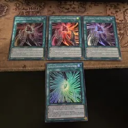 Succumbing-Song Morganite ROTA-EN065 x3 Playset + Guilt Yugioh Cards - Image 1