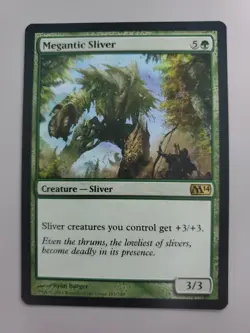MTG Megantic Sliver Core Set 2014 Regular Rare - Image 1