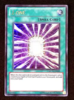 Z-One YuGiOh 5D's Over the Nexus Promo Cards Spell Ultra Rare - Image 1
