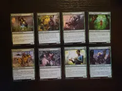 14 Card Lot of Green Elf Cards MtG - Image 2