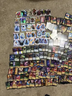 Disney Lorcana Random Loose Cards 500 Card Lot hUGE Disney Neon Lot Insert - Image 2