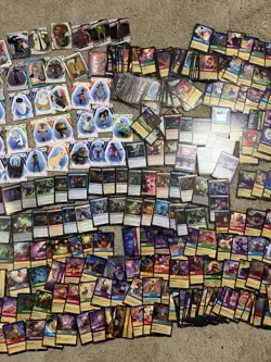 Disney Lorcana Random Loose Cards 500 Card Lot hUGE Disney Neon Lot Insert - Image 3
