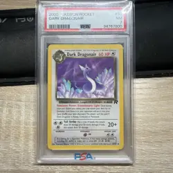 Dark Dragonair #33 Team Rocket - Pokemon Card WOTC - PSA 7 - Image 1
