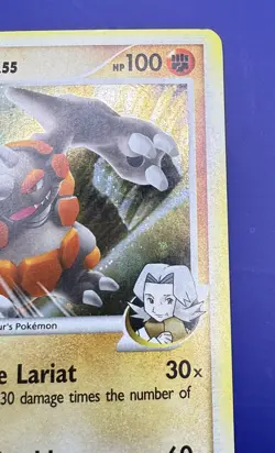 Rhyperior 32/111 Rising Rivals Holo Rare Pokemon TCG Card LP - Image 5