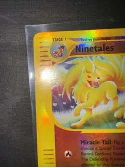 Nintales Aquapolis 25/147 Reverse Holo Rare Vitage Pokemon Card MP - Image 4