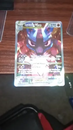 Pokemon Lucario VSTAR SWSH291 Promo Holo Sword & Shield 270HP Card - Image 2