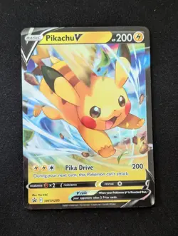 Pikachu V - SWSH285 Promo SWSH: Sword & Shield Promo Cards Holo SWSD - Image 1