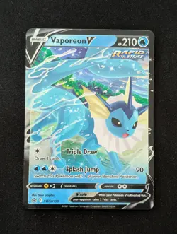 Vaporeon V - SWSH150 Promo SWSH: Sword & Shield Promo Cards Holo SWSD - Image 1