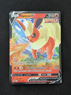 Flareon V SWSH149 Promo SWSH: Sword & Shield Promo Cards Holo SWSD - Image 1