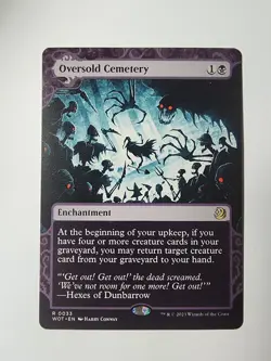 Oversold Cemetery Wilds of Eldraine: Enchanting Tales Regular - Image 1