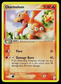 Pokemon Card FireRed & LeafGreen Charmeleon 31/112 Uncommon - Image 1