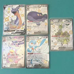 Pokemon TCG Paldean Fates 5 Card Lot - Image 1