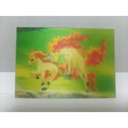 Lenticular Meiji Milk Cocoa Thunder 3D Promo Retro Rare Pokemon Card Game - Image 1