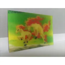 Lenticular Meiji Milk Cocoa Thunder 3D Promo Retro Rare Pokemon Card Game - Image 2