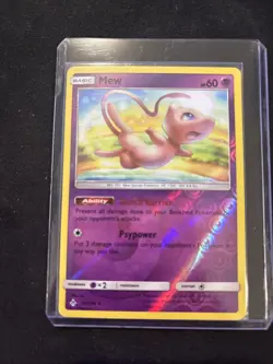Mew 76/214 Sm-Unbroken Bonds Reverse Holo Pokemon Card NM - Image 1