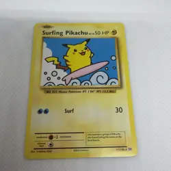 Pokemon Pikachu TCG Surfing Evolutions Card 111/108 Regular Secret Rare NM - Image 1