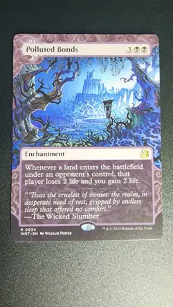 Polluted Bonds Wilds of Eldraine: Enchanting Tales Regular - Image 1