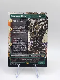 Summon: Titan (Borderless) Final Fantasy Regular - Image 1