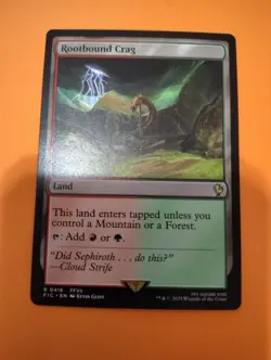 Rootbound Crag Commander: Final Fantasy Regular - Image 1