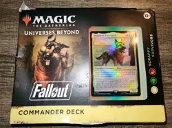 MAGIC THE GATHERING UNIVERSES BEYOND FALLOUT SCRAPPY SURVIVORS, BEAT-UP BOX 195166228532 - Image 1