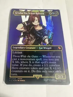 G'raha Tia, Scion Reborn (Borderless) Foil Final Fantasy Magic - Image 1