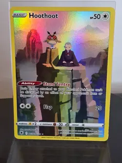2022 Pokemon SWSH Astral Radiance Hoothoot Trainer Gallery #TG12/TG30 - Image 1
