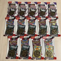 Pokemon Blister Pack Lot Obsidian Flames & Temporal Forces - Image 1