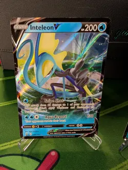 Inteleon V 049/192 & Inteleon Vmax & 050/192 Holos Pair Rebel Clash Pokemon TCG - Image 2