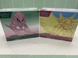 Pokemon Roaring Moon & Iron Valiant Pokemon Center Elite Trainer Box - Image 1