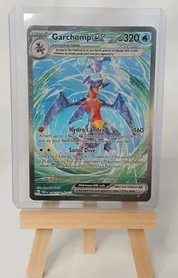 Garchomp EX 245/182 Pokemon Paradox Rift Special Illustration Rare Full Art SIR - Image 1