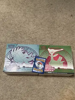 Temporal Forces - Pokemon Center Exclusive Elite Trainer Box ETB (Set of 2)! NEW - Image 1