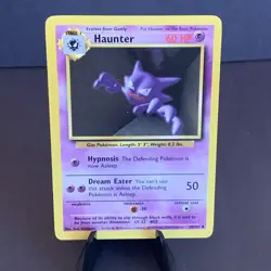 Pokemon TCG: Haunter Base Set 29/102 Non Holo Unlimited Uncommon VTG WOTC LP - Image 1