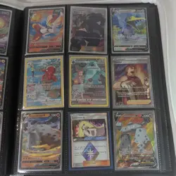 Lot Of 98 Pokemon GX V EX Mewtwo Charizard Slowbro Lugia With Binder - Image 4