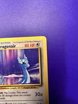 DRAGONAIR 18/102 BASE SET NON-HOLO RARE POKEMON TCG - Image 3