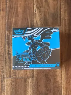 Pokemon TCG Scarlet & Violet Black Bolt Elite Trainer Box ETB BRAND NEW SEALED! - Image 1