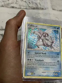 Palkia - 11/130 - Holo Rare HP-DMG Pokemon Diamond and Pearl DAMAGED 2007 TCG - Image 3