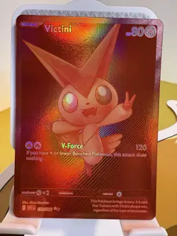 Victini 172/086 White Flare Scarlet & Violet Secret Rare Pokemon TCG - Near Mint - Image 1