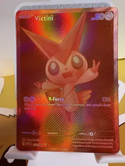 Victini 172/086 White Flare Scarlet & Violet Secret Rare Pokemon TCG - Near Mint - Image 3